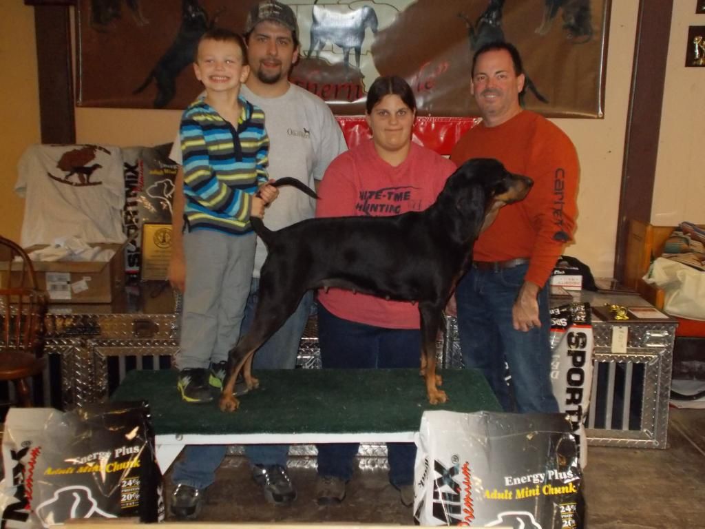 UKC Forums Southeastern Black & Tan Days Saturday Bench Show Results